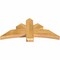 Ekena Millwork Alberta Rough Sawn Timber Gable Bracket, Western Red Cedar, 48"W x 22"H x 4"D x 6"F, 11/12 Pitch GBW048X22X0406ALB00RWR - alternate 3